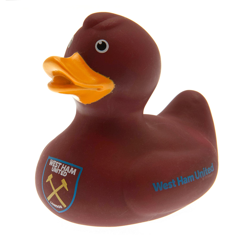 West Ham United FC Bath Time Duck - Officially licensed merchandise.