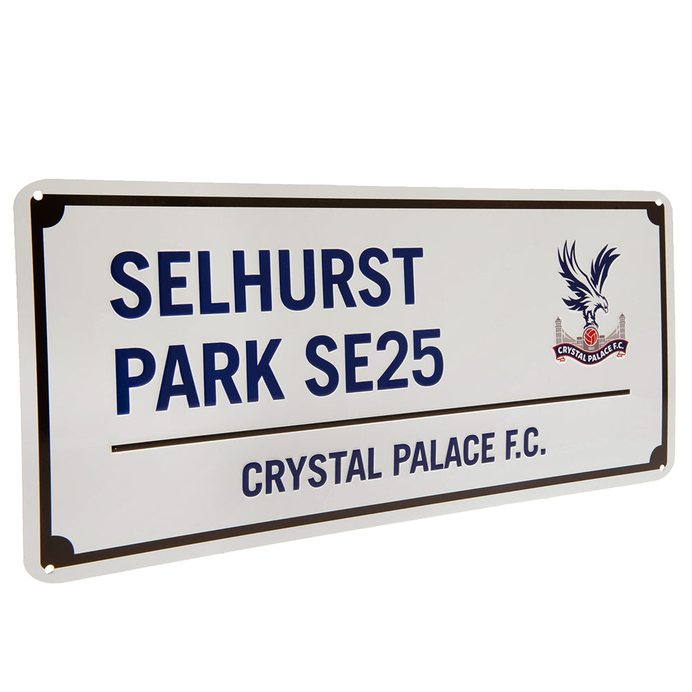 Crystal Palace FC Street Sign BW - Metal Signs