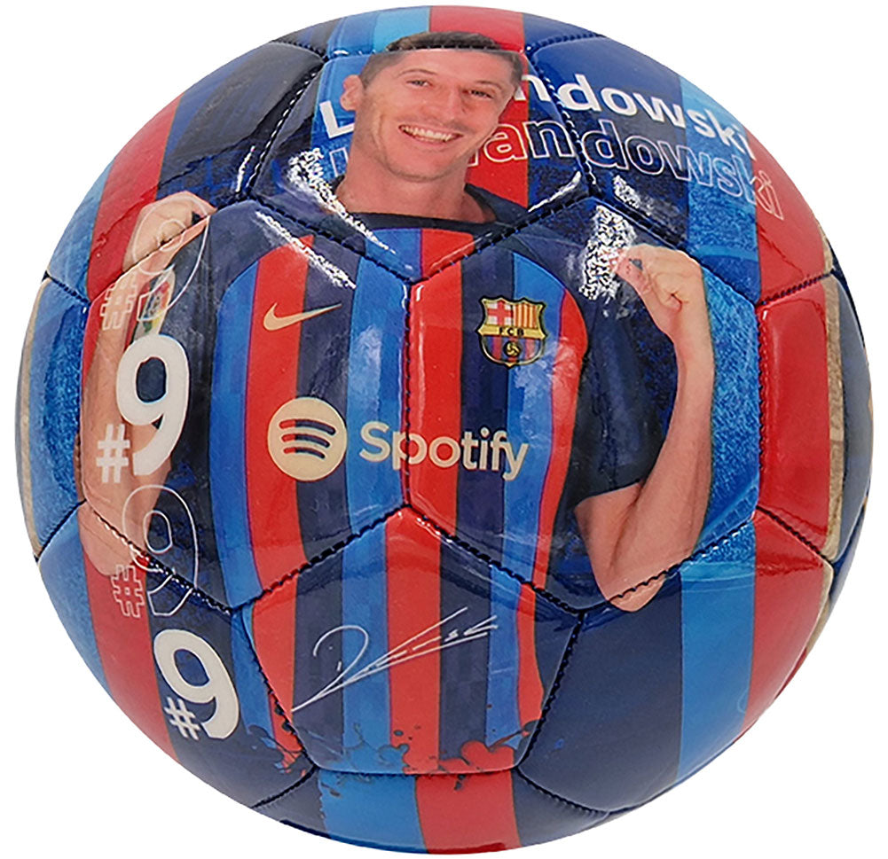 FC Barcelona Lewandowski Photo Football - Officially licensed merchandise.