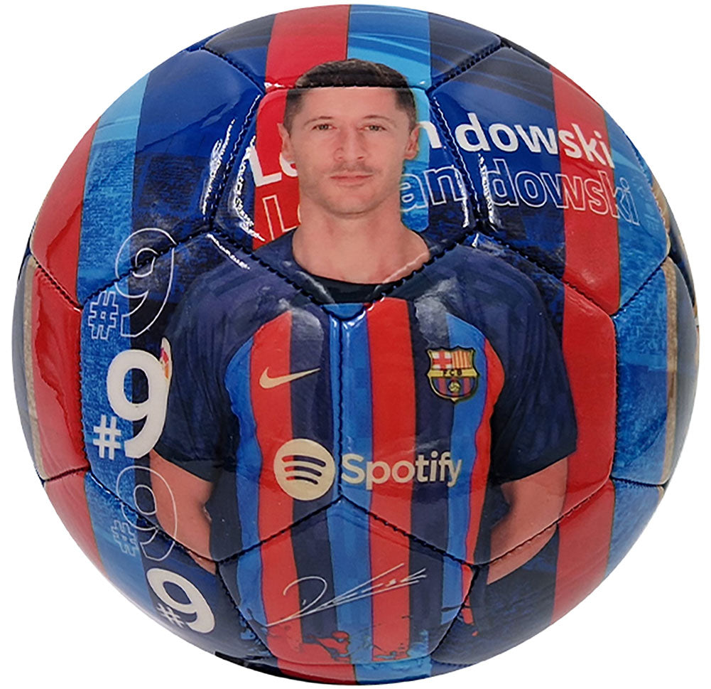 FC Barcelona Lewandowski Photo Football - Officially licensed merchandise.