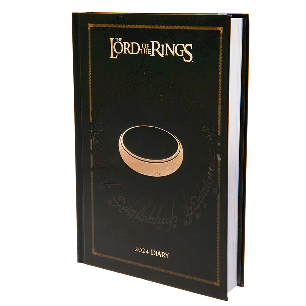 The Lord Of The Rings A5 Diary 2024 - Officially licensed merchandise.