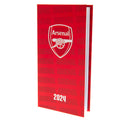 Arsenal FC Slim Diary 2024 - Officially licensed merchandise.