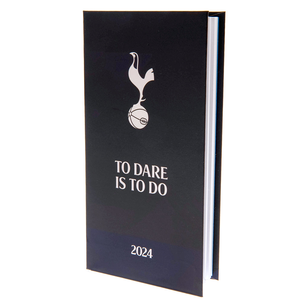 Tottenham Hotspur FC Slim Diary 2024 - Officially licensed merchandise.