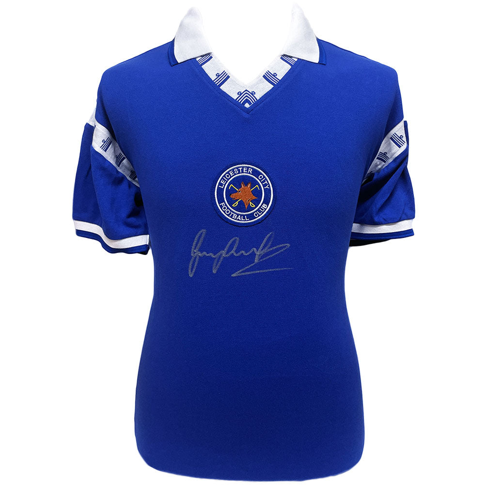 Leicester City FC 1978 Lineker Signed Shirt - Officially licensed merchandise.
