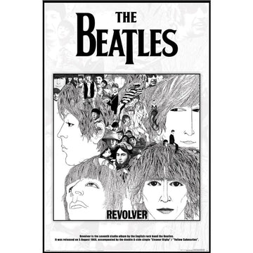 The Beatles Poster Revolver 9 - Officially licensed merchandise.