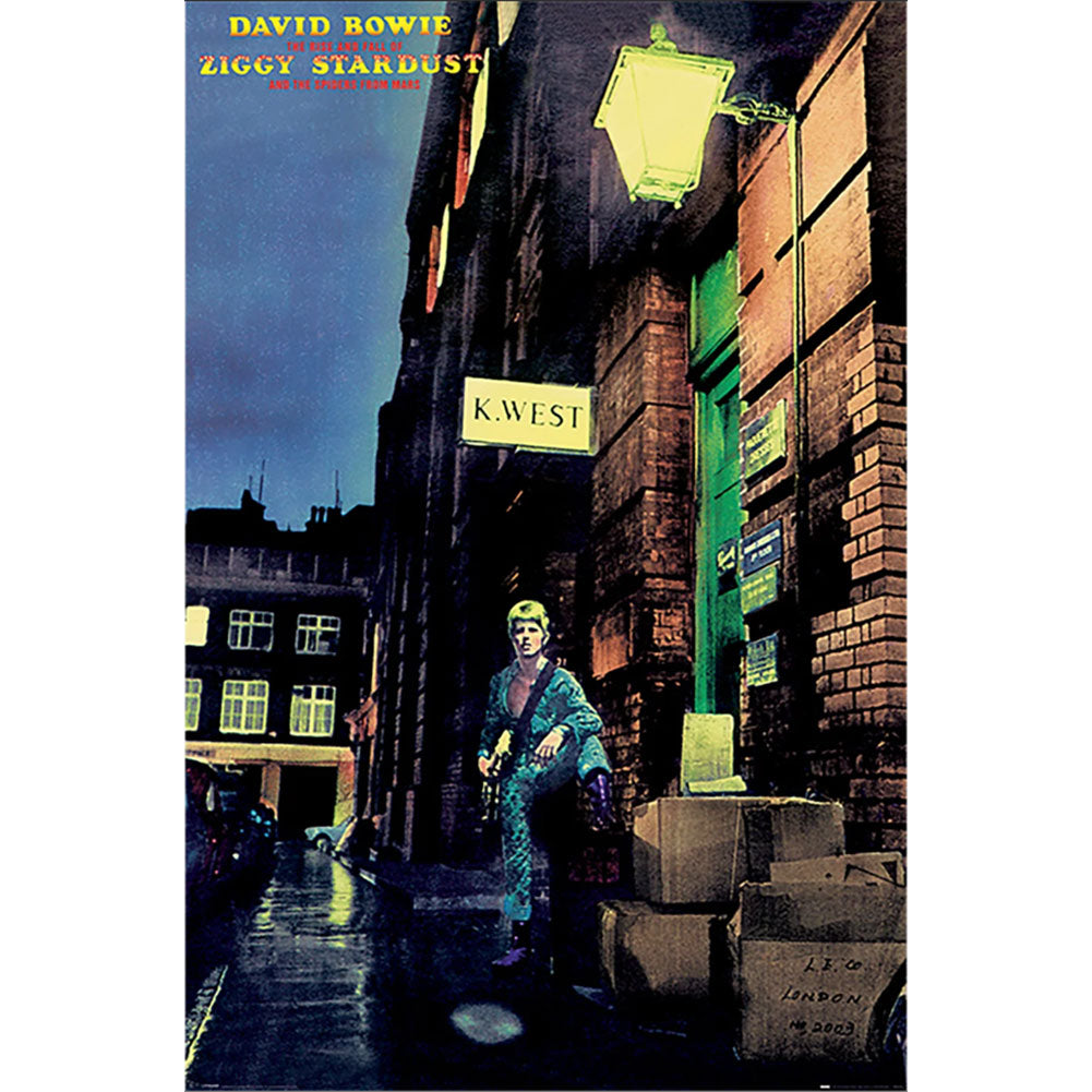 David Bowie Poster Ziggy Stardust 10 - Officially licensed merchandise.