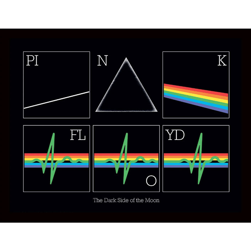 Pink Floyd Picture Heartbeat 16 x 12 - Officially licensed merchandise.