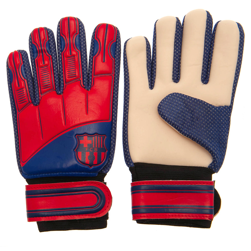 FC Barcelona Goalkeeper Gloves Yths DT - Officially licensed merchandise.