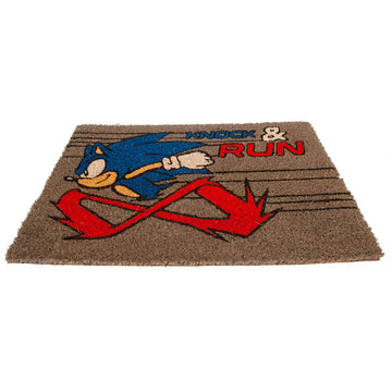 Sonic The Hedgehog Doormat - Officially licensed merchandise.