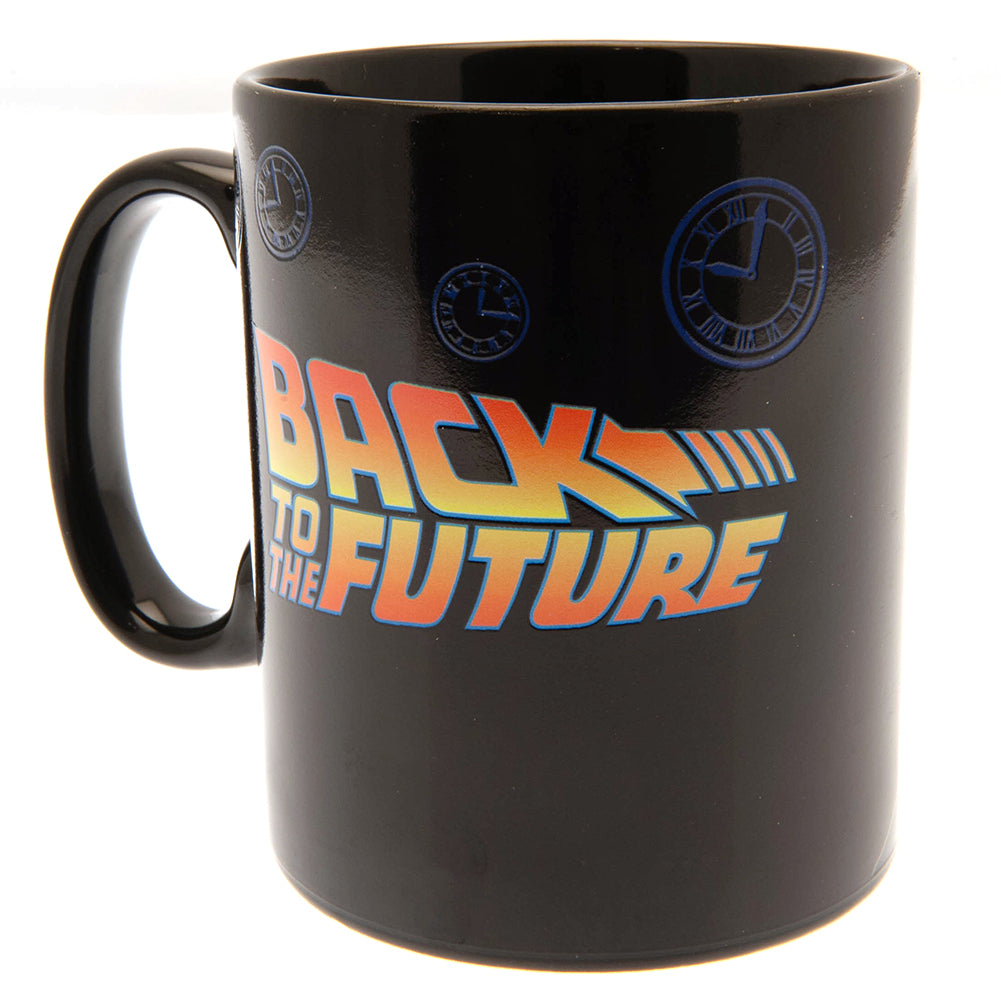 Back To The Future Heat Changing Mega Mug - Officially licensed merchandise.