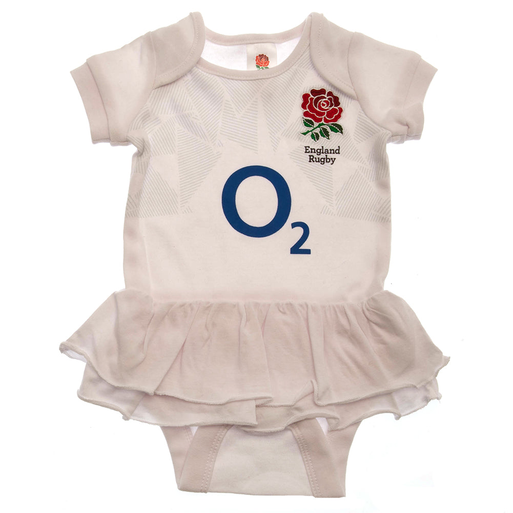 England RFU Tutu 3/6 mths PC - Officially licensed merchandise.