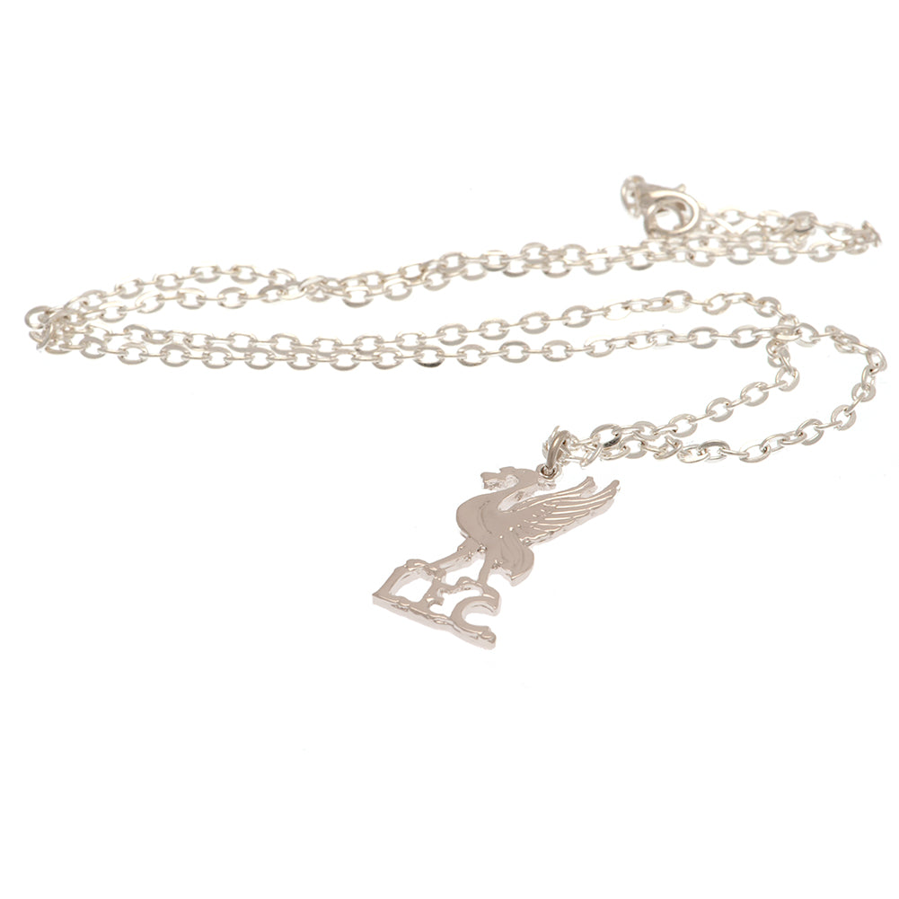Liverpool FC Silver Plated Boxed Pendant LB - Neckwear