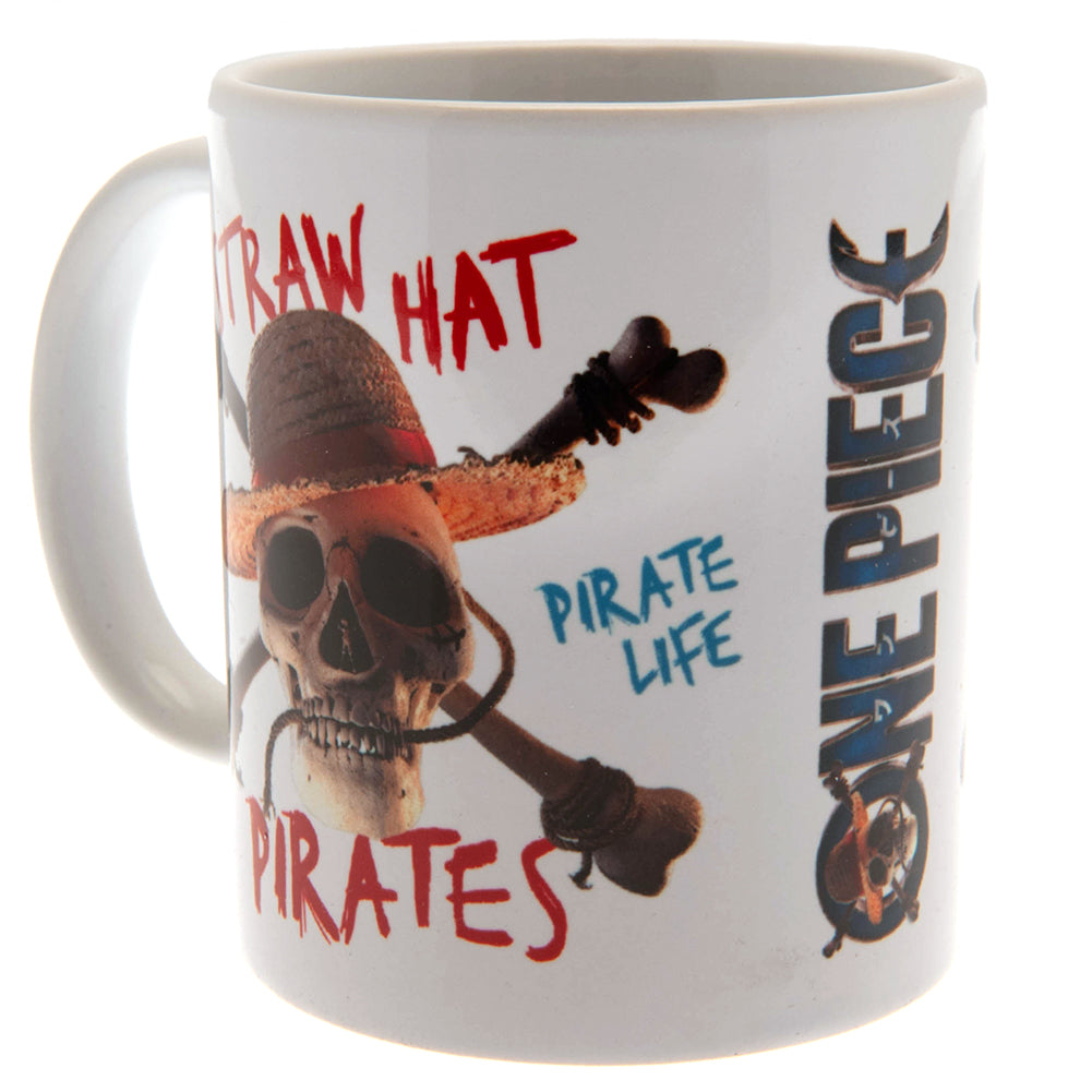 One Piece Straw Hat Pirates Mug - Officially licensed merchandise.