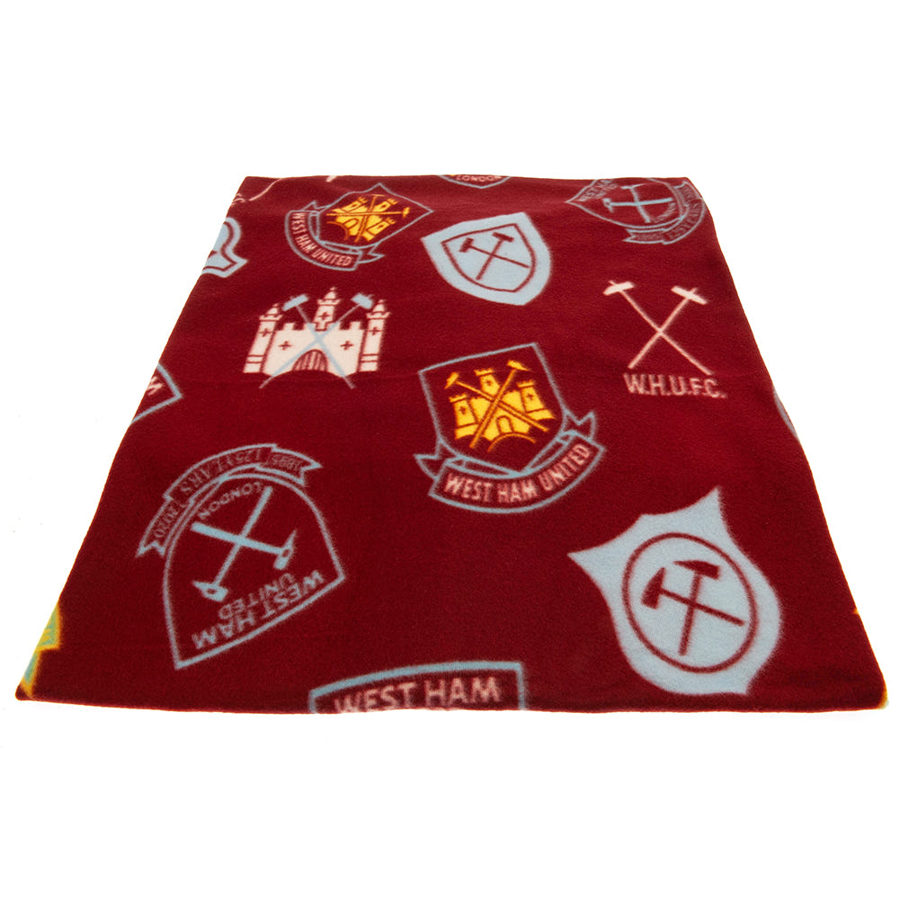 West Ham United FC Fleece Blanket HC