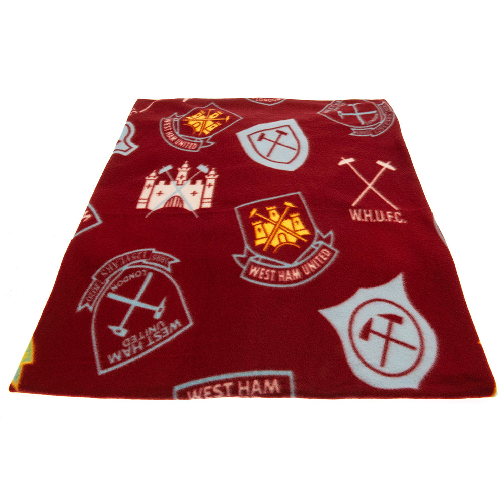 West Ham United FC Fleece Blanket HC - Blankets