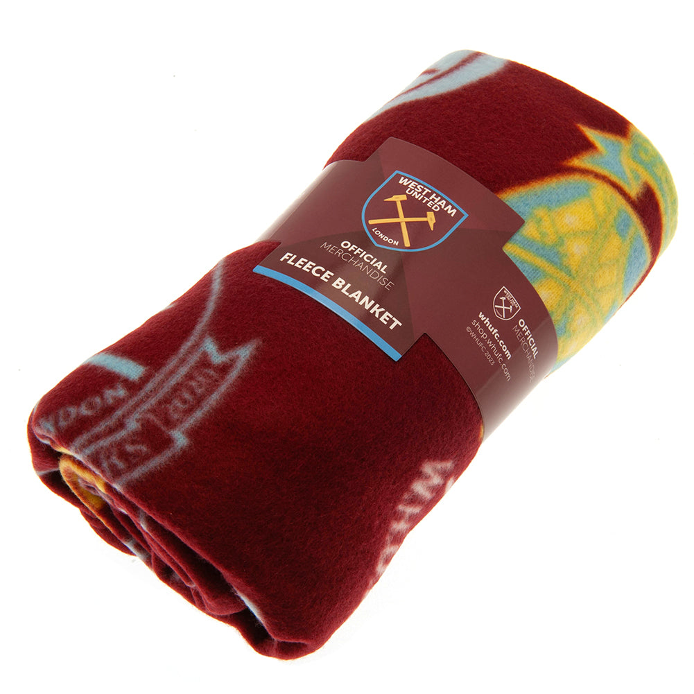 West Ham United FC Fleece Blanket HC - Blankets