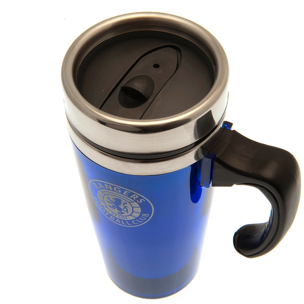 Rangers FC Handled Travel Mug - Officially licensed merchandise.
