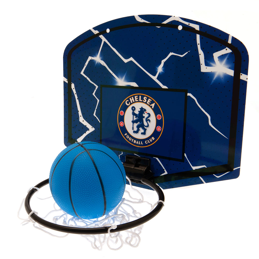 Chelsea FC Mini Basketball Set - Officially licensed merchandise.