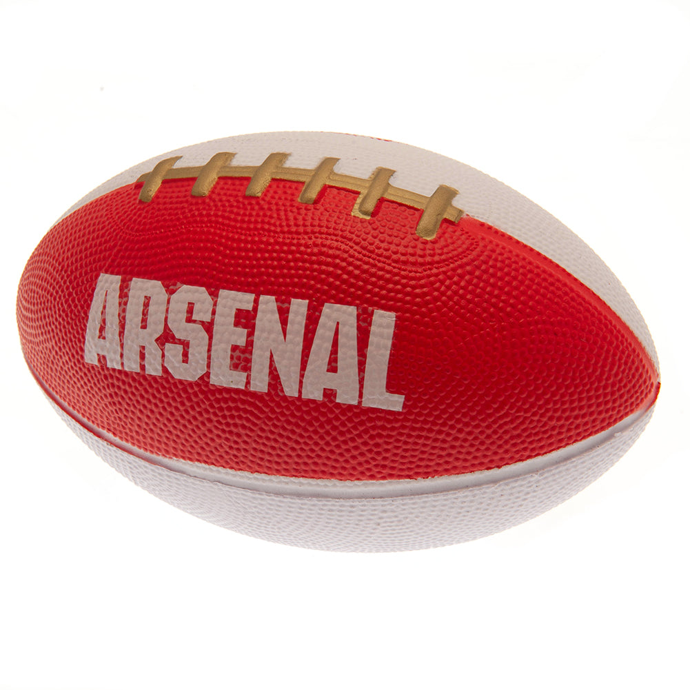 Arsenal FC Mini Foam American Football - Officially licensed merchandise.