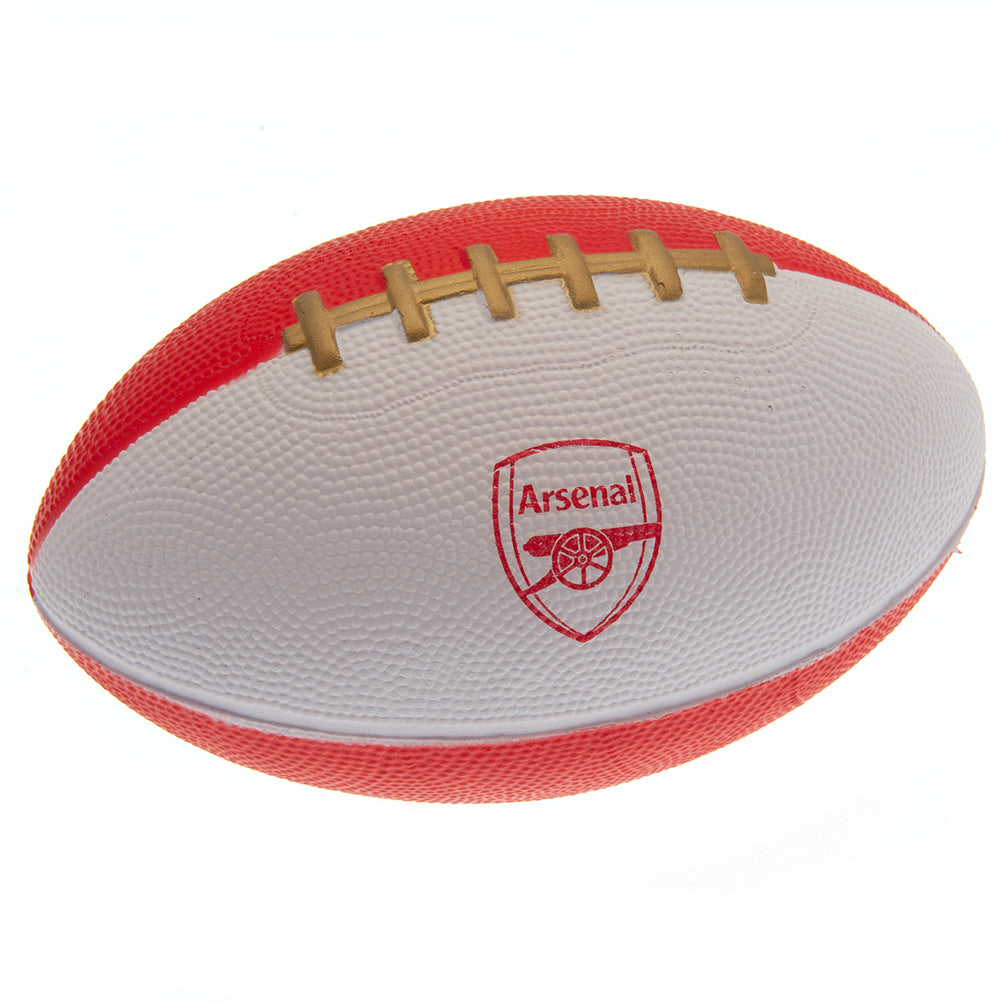 Arsenal FC Mini Foam American Football - Officially licensed merchandise.