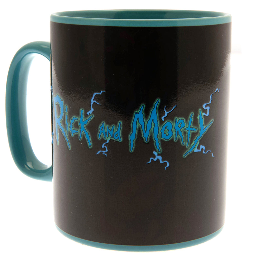 Rick And Morty Heat Changing Mega Mug - Officially licensed merchandise.