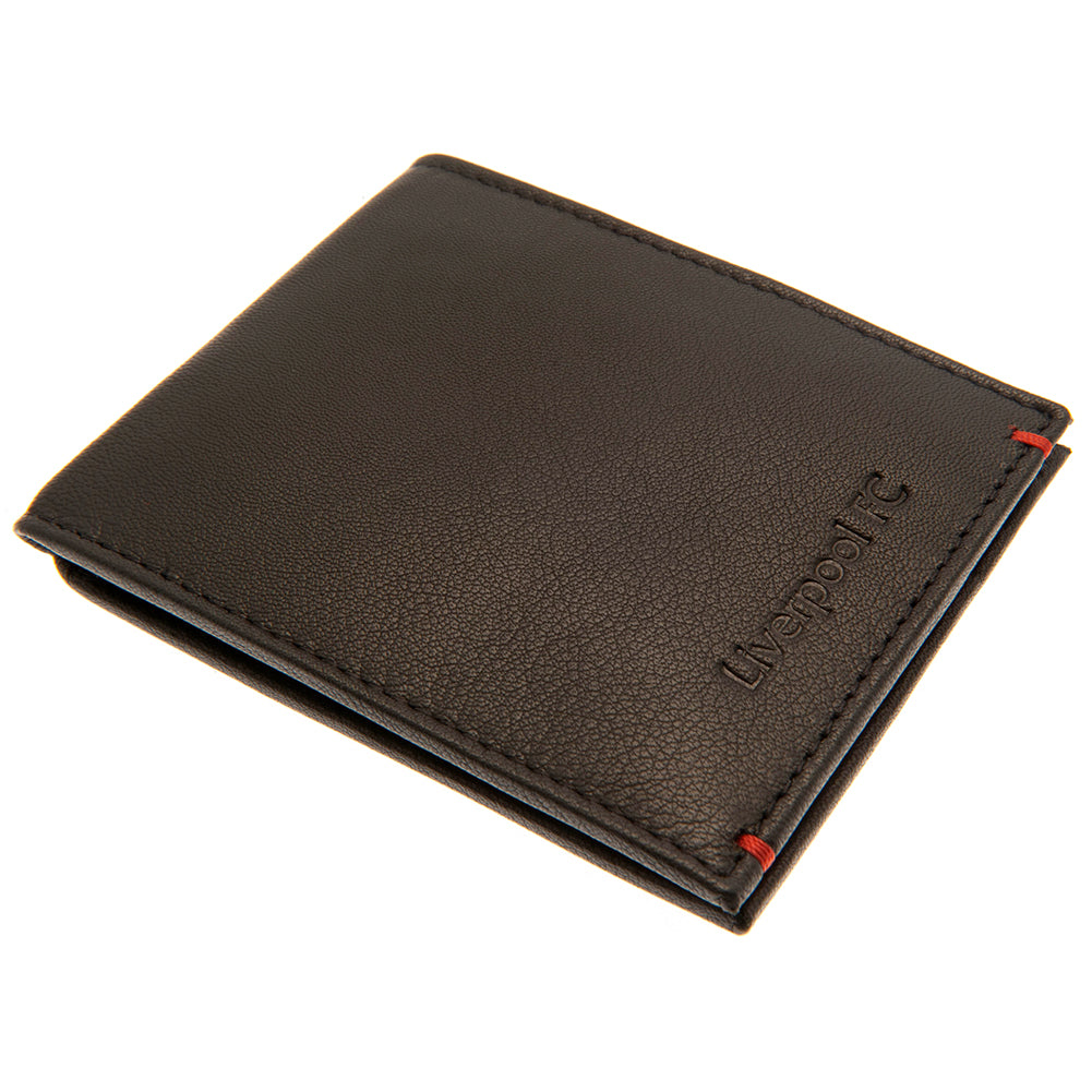 Liverpool FC Premium Leather Wallet - Officially licensed merchandise.
