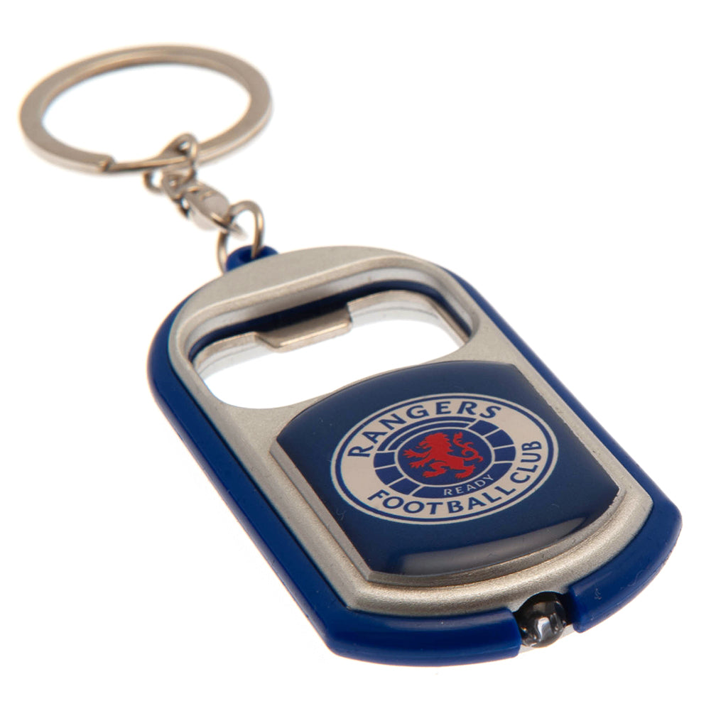 Rangers FC Keyring Torch Bottle Opener - Officially licensed merchandise.