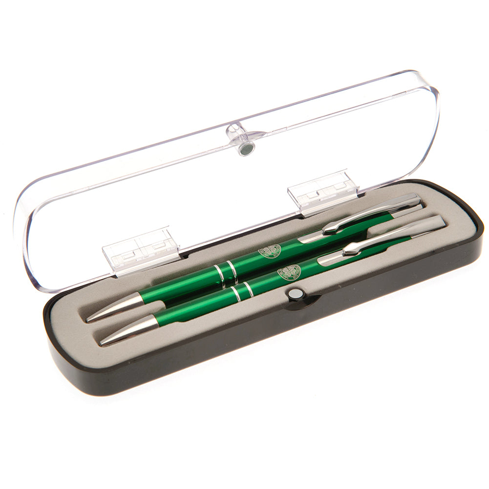 Celtic FC Executive Pen & Pencil Set - Officially licensed merchandise.
