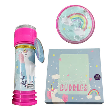 Fun Kids Maze Top Bubbles - Unicorn Magic