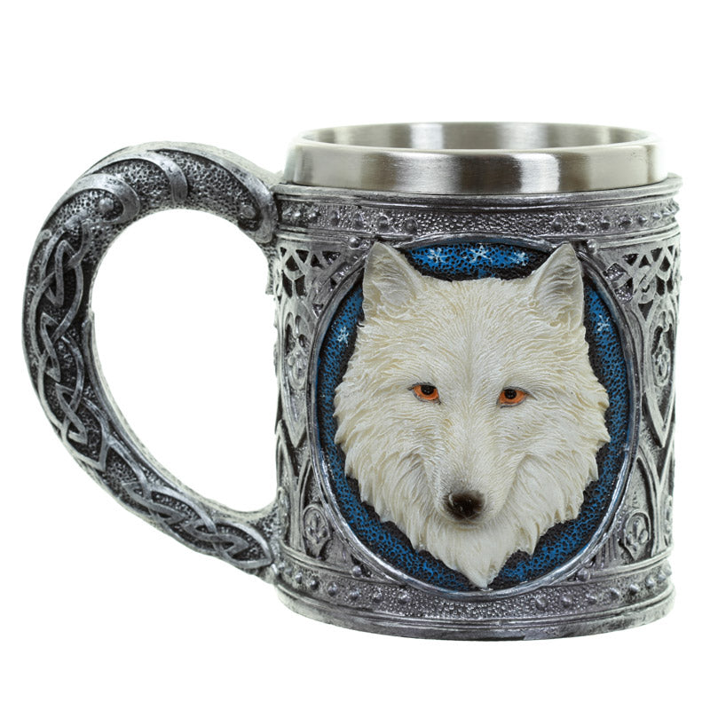 Collectable Decorative Wolf Tankard