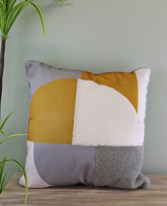 Abstract Design Textured Cushion, Design A - £26.99 - Throw Pillows 