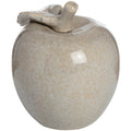 Antique Grey Small Ceramic Apple-Gifts & Accessories > Ornaments