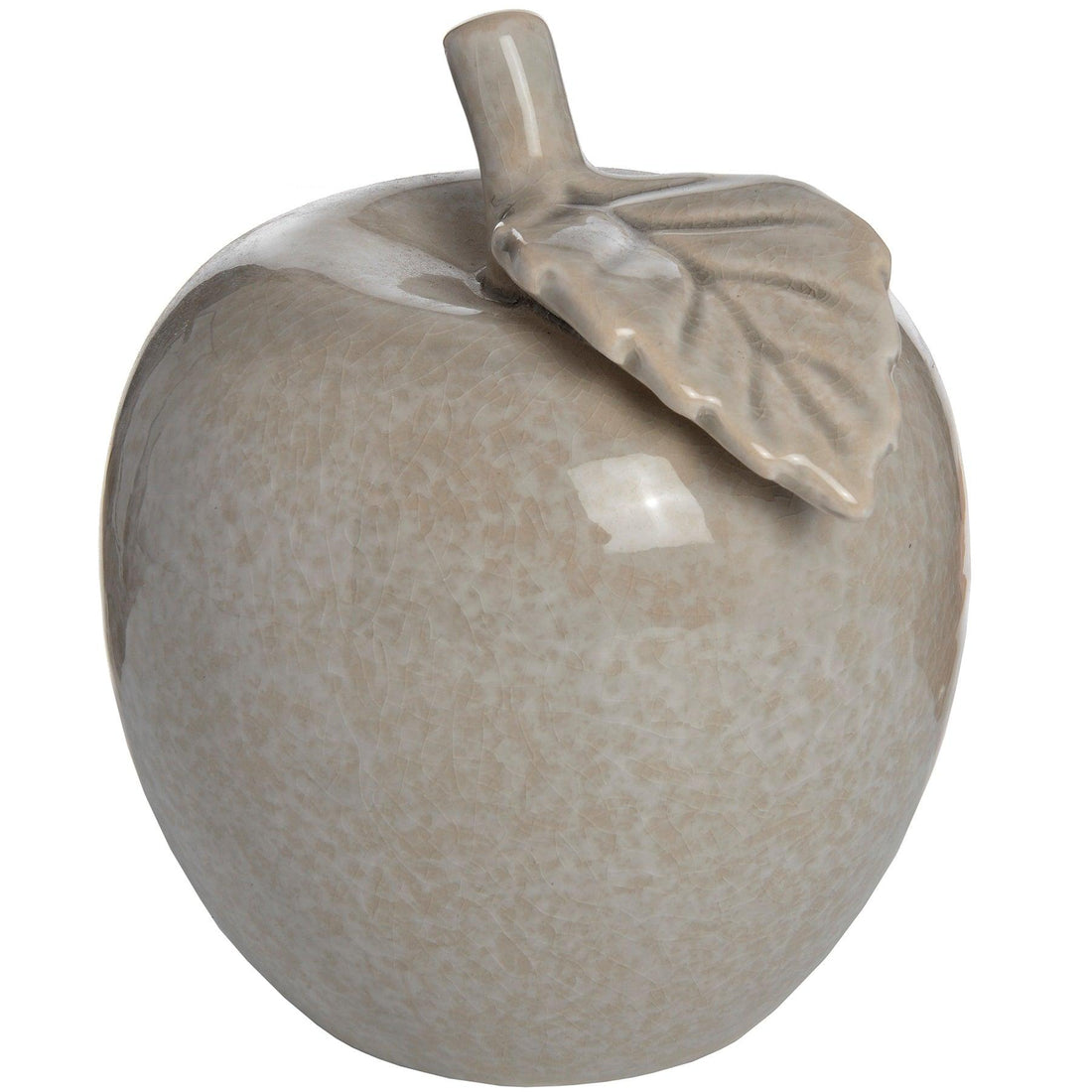 Antique Grey Small Ceramic Apple - £26.95 - Gifts & Accessories > Ornaments 
