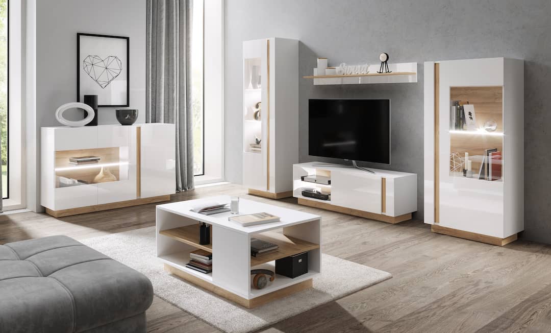Arco TV Cabinet 138cm-Living Room TV Cabinet