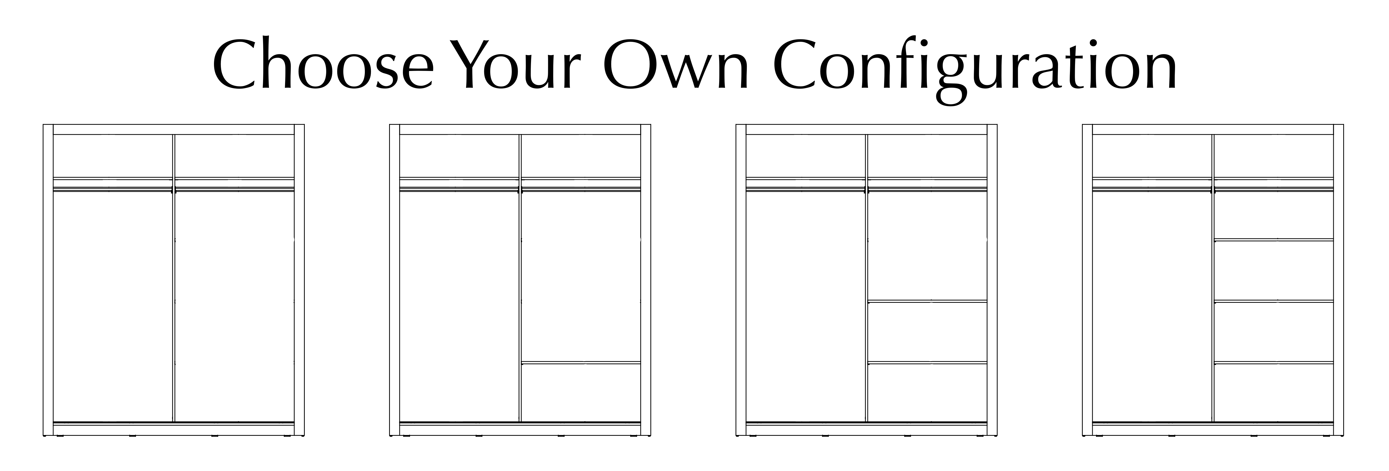 Arti 6 - 2 Sliding Door Wardrobe 120cm-Sliding Door Wardrobe