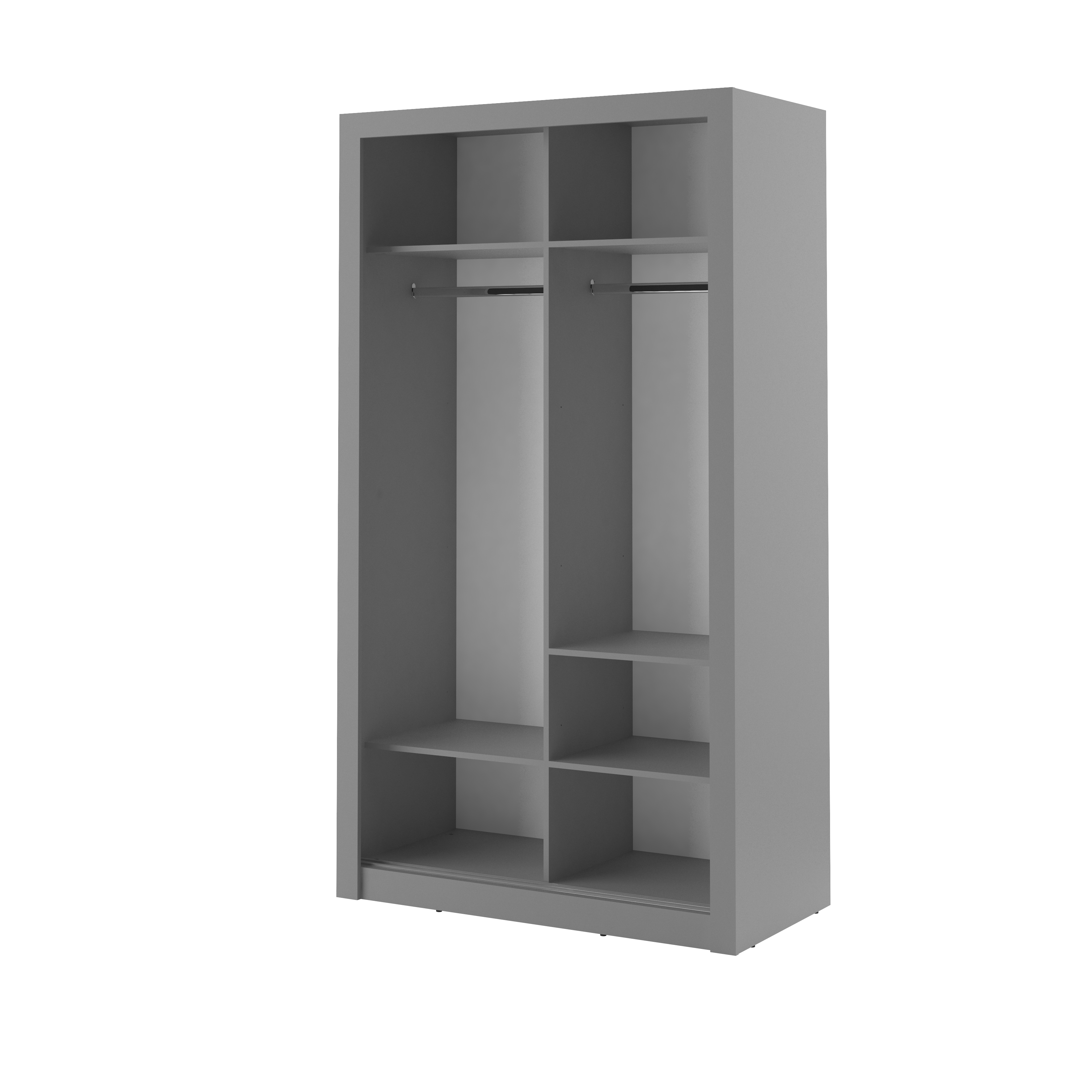 Arti 6 - 2 Sliding Door Wardrobe 120cm-Sliding Door Wardrobe