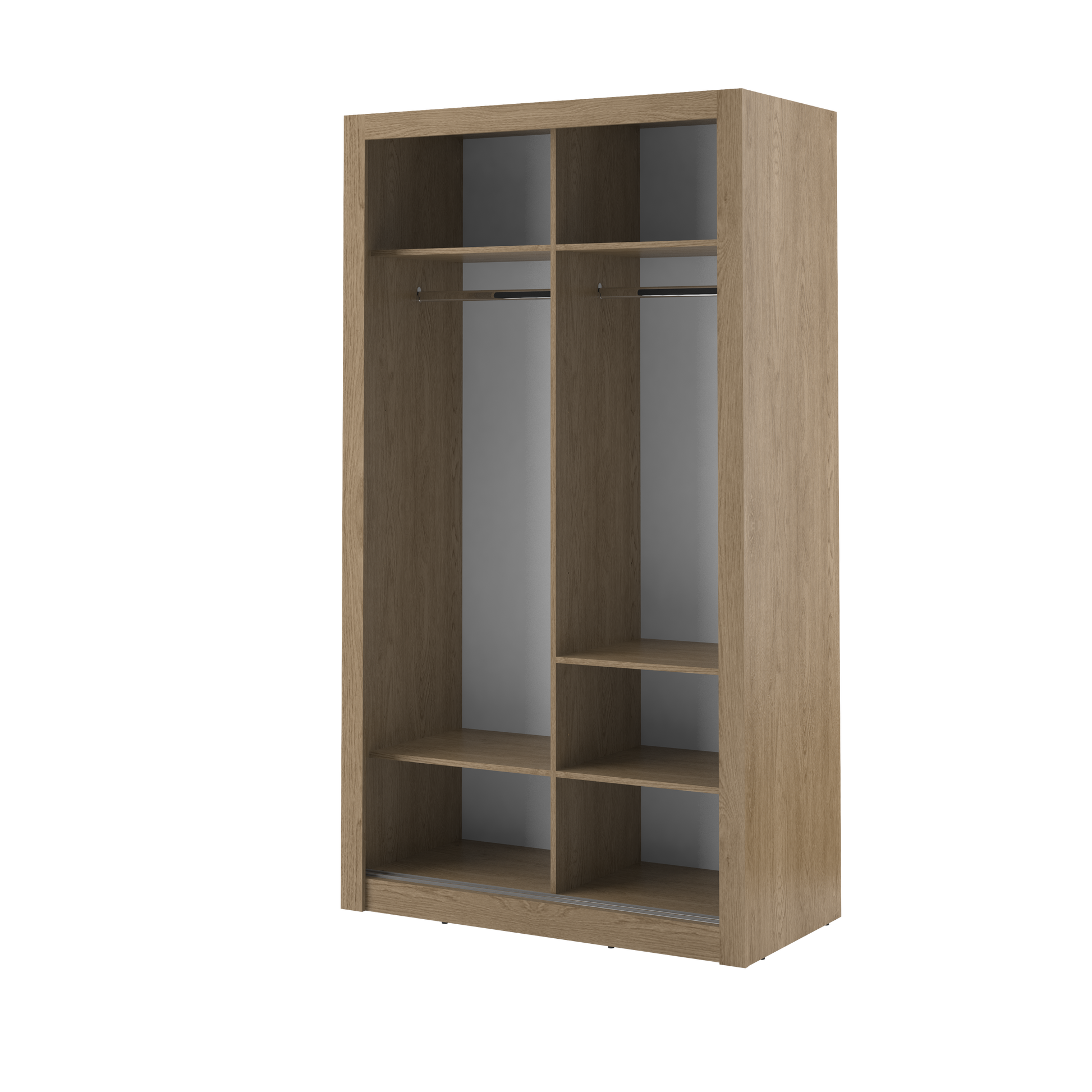 Arti 6 - 2 Sliding Door Wardrobe 120cm-Sliding Door Wardrobe