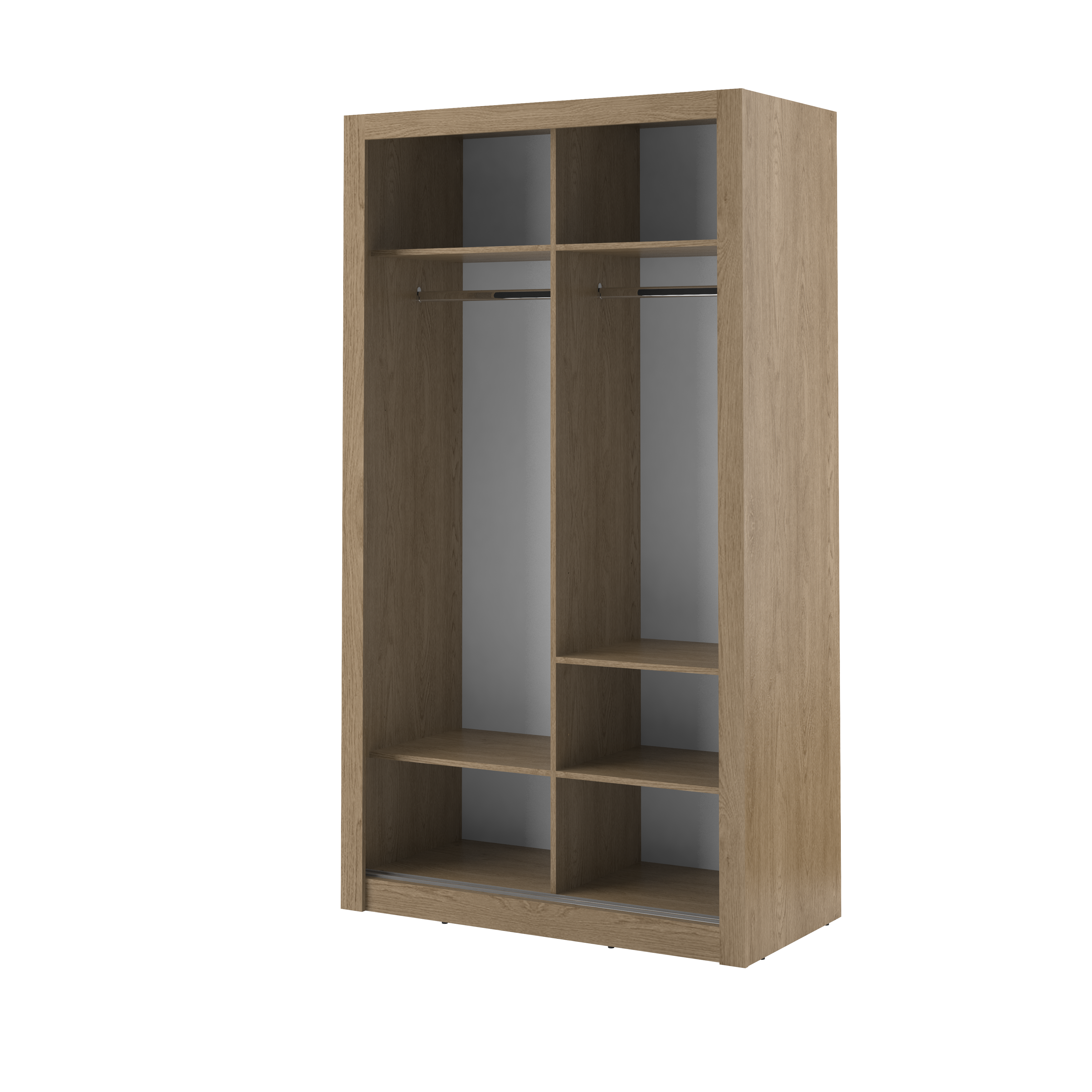 Arti 6 - 2 Sliding Door Wardrobe 120cm-Sliding Door Wardrobe
