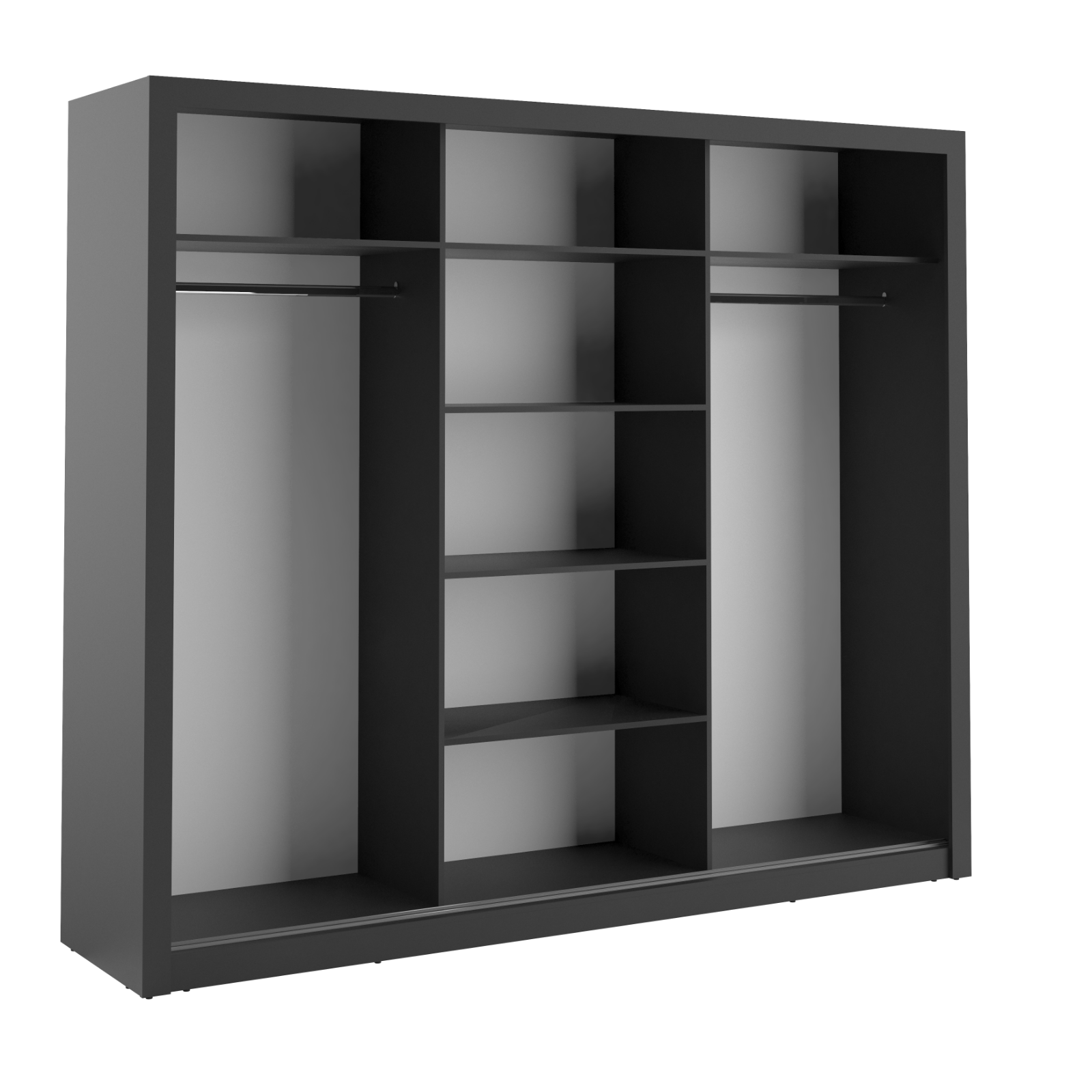 Arti AR-02 Sliding Door Wardrobe 250cm-Sliding Door Wardrobe