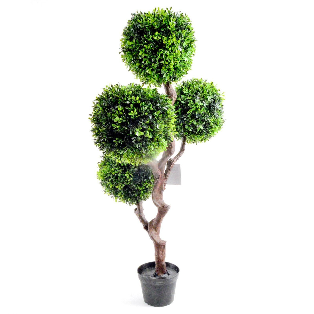 Artificial Large 90cm UV Boxwood Topiay Tree - £177.99 - Artificial Plants 
