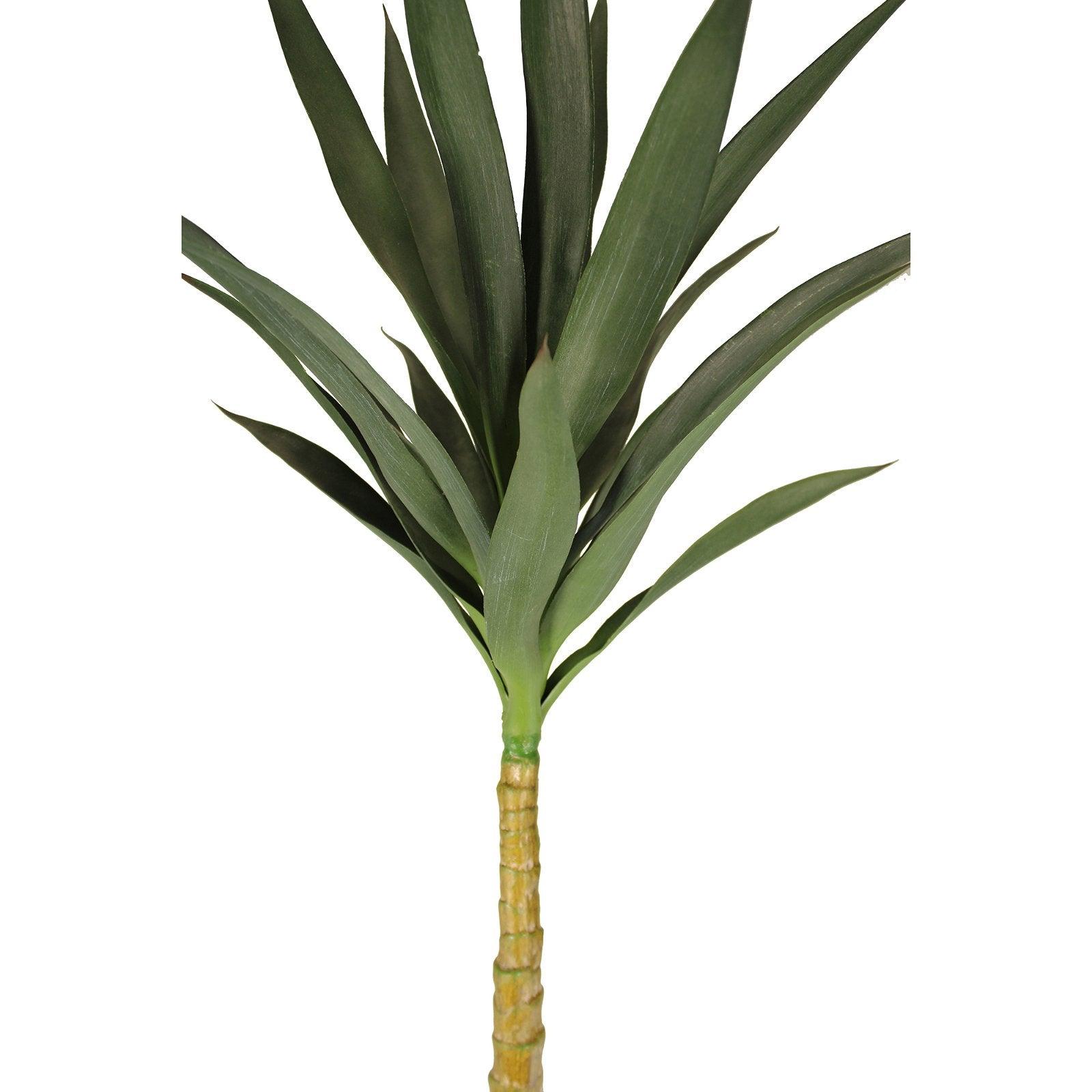 Artificial Single Trunk Yucca Tree, 130cm-Artificial Plants