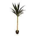Artificial Single Trunk Yucca Tree, 130cm - £62.99 - Artificial Plants 