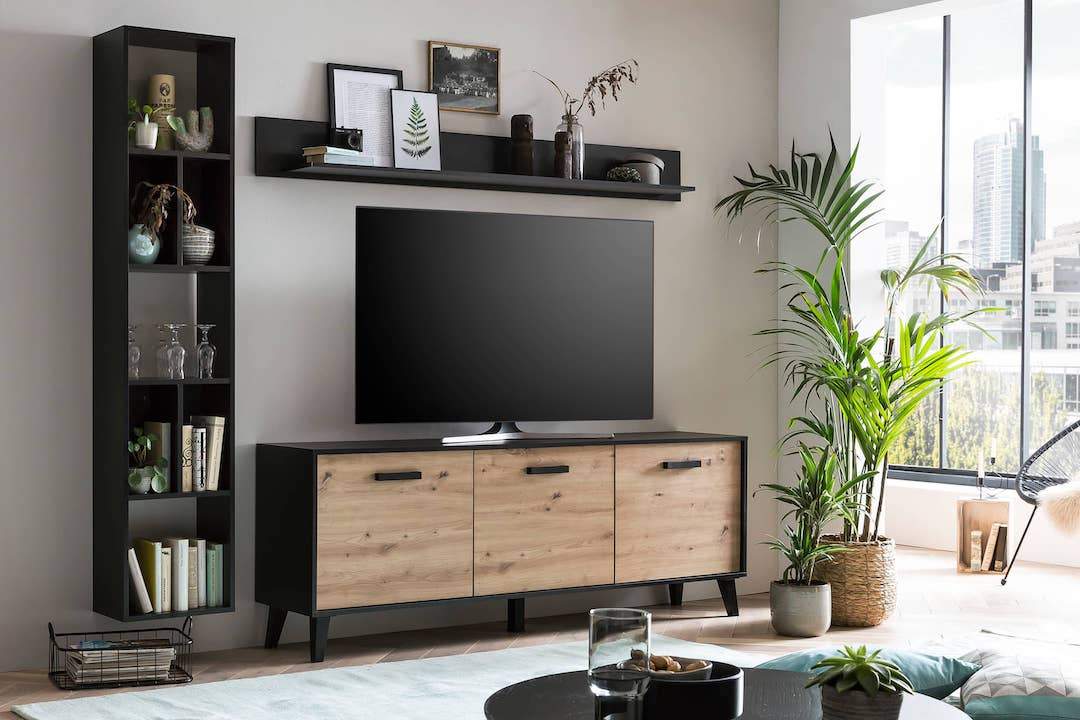 Artona VB Living Room Set - £257.4 - Wall Unit 