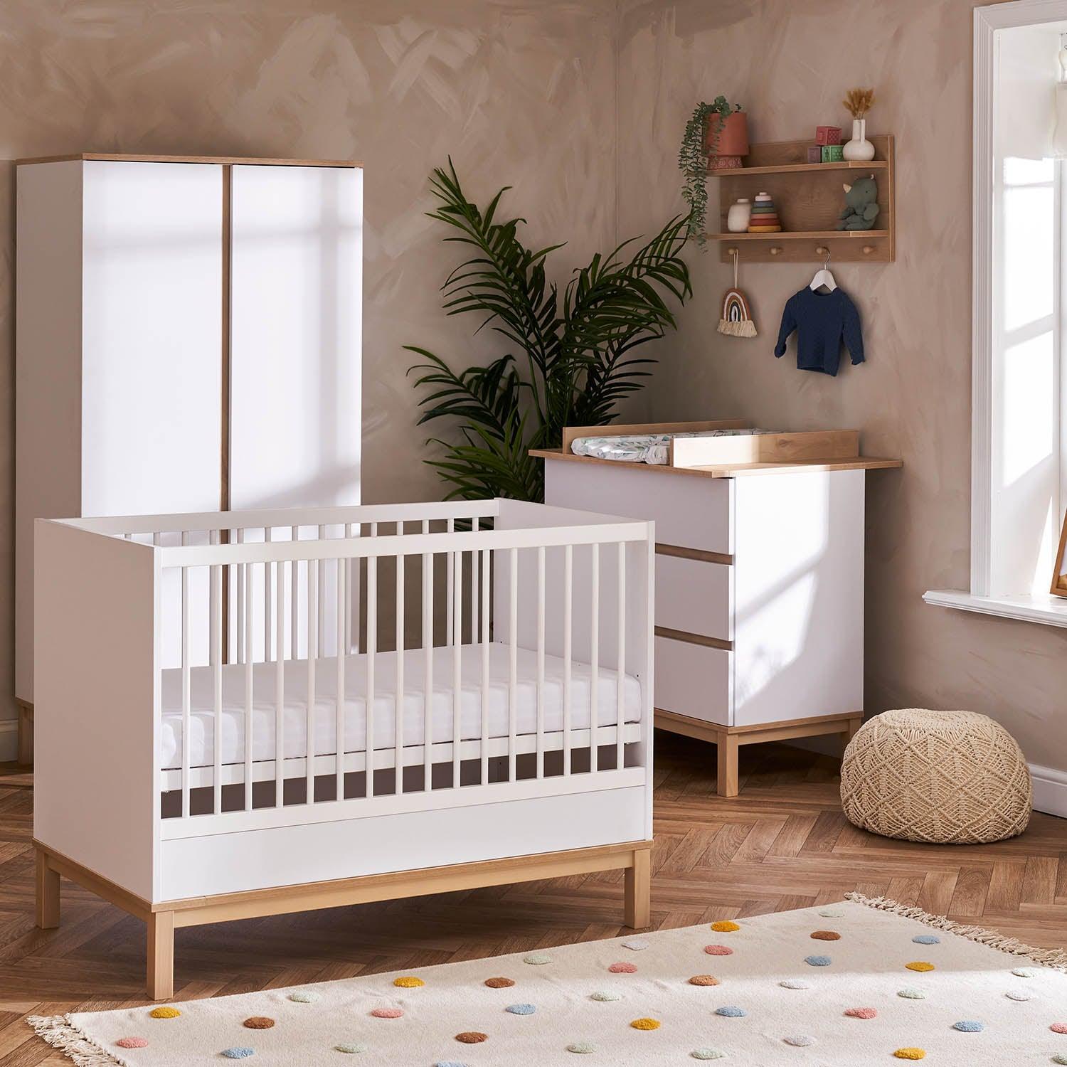 Astrid Mini 3 Piece Room Set-Cribs & Toddler Beds