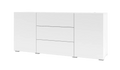 Ava 26 Sideboard Cabinet 140cm White Matt Living Sideboard Cabinet 