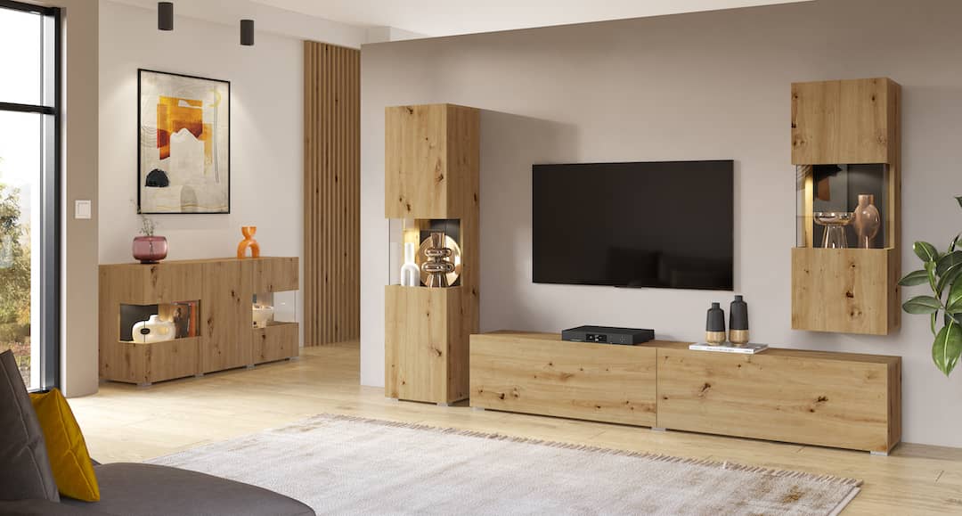 Ava 40 TV Cabinet 180cm-Living Room TV Cabinet