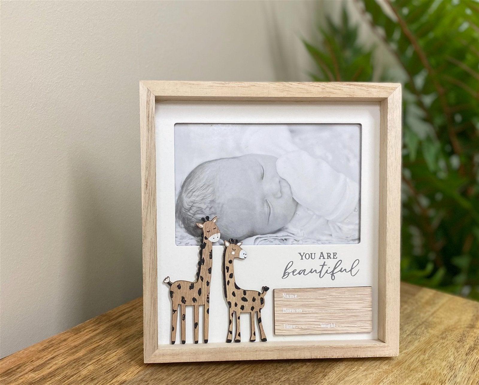 Baby Beautiful Photograph Frame 20cm-New Baby