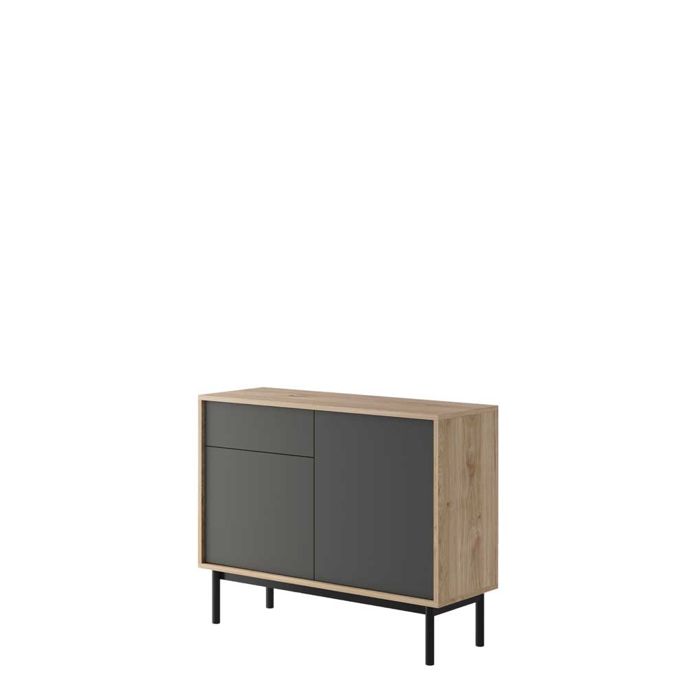 Basic Sideboard Cabinet 104cm - £138.6 - Living Display Sideboard Cabinet 