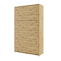 BC-02 Vertical Wall Bed Concept 120cm Oak Artisan Wall Bed 