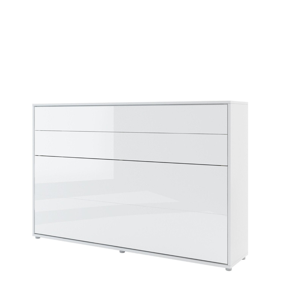 Small Double (120cm) Horizontal Wall Bed (Gas Lift)